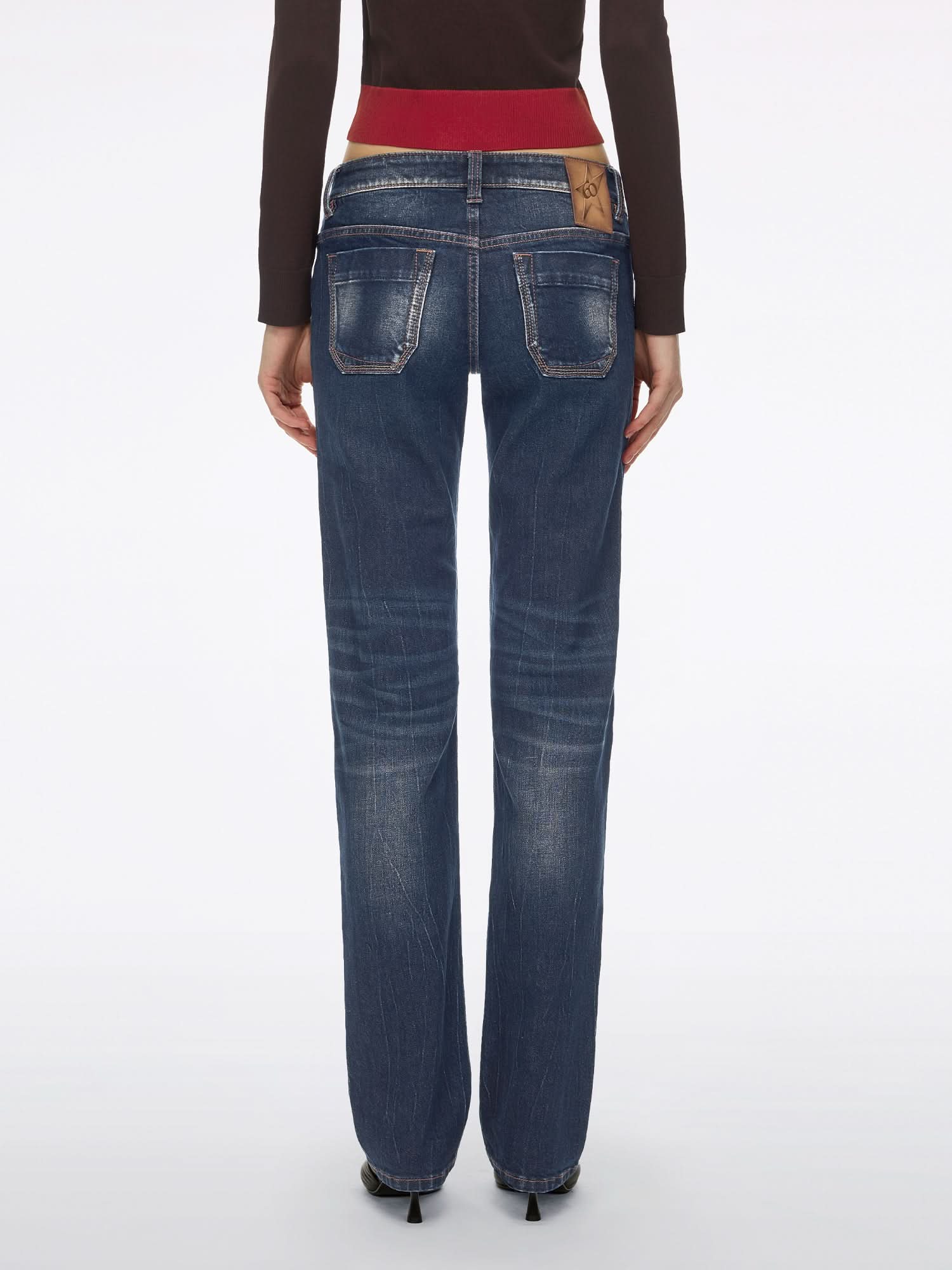 Straight-Leg Denim Jeans - Image 3