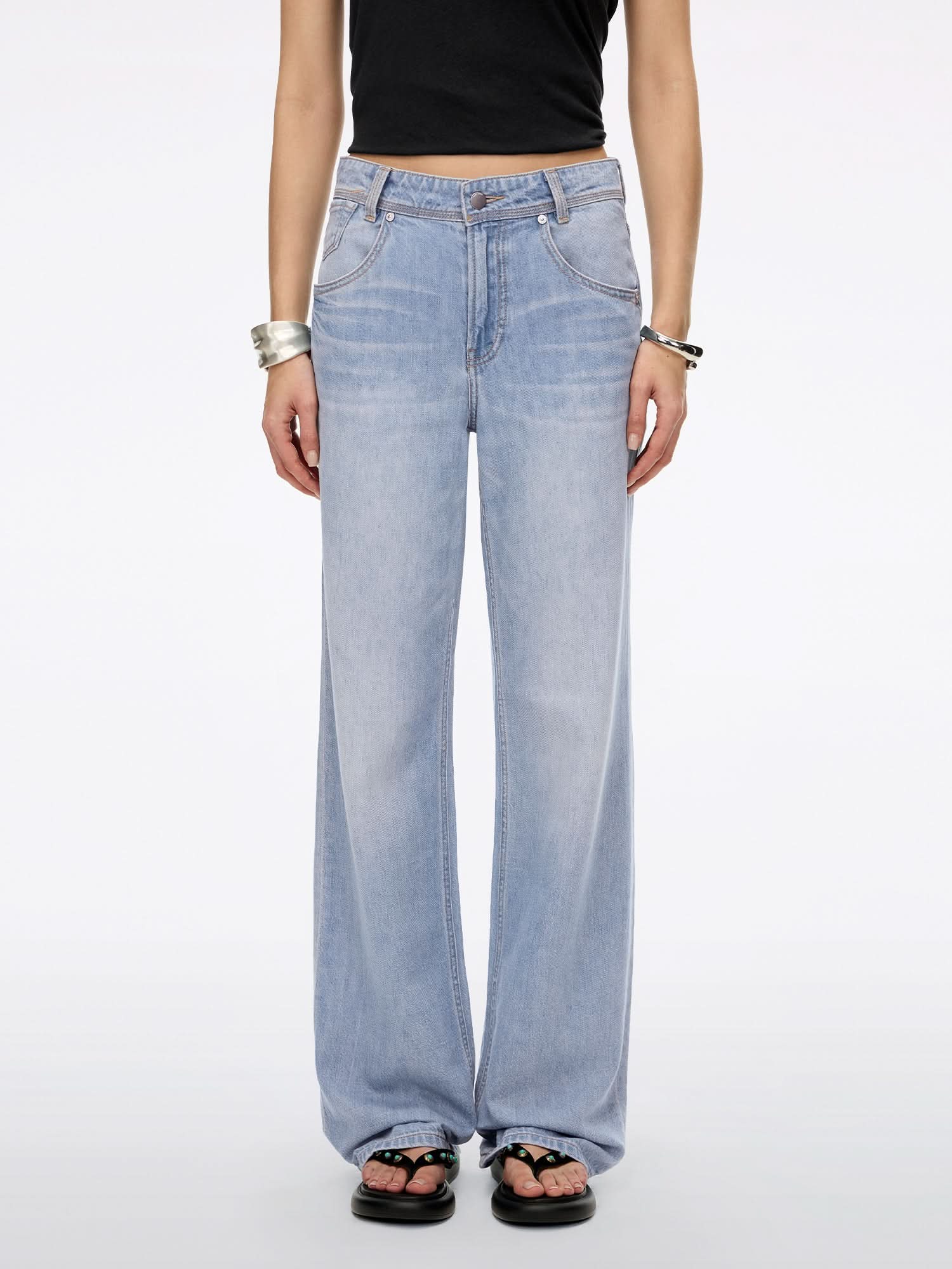 Straight-Leg Jeans-ANNI