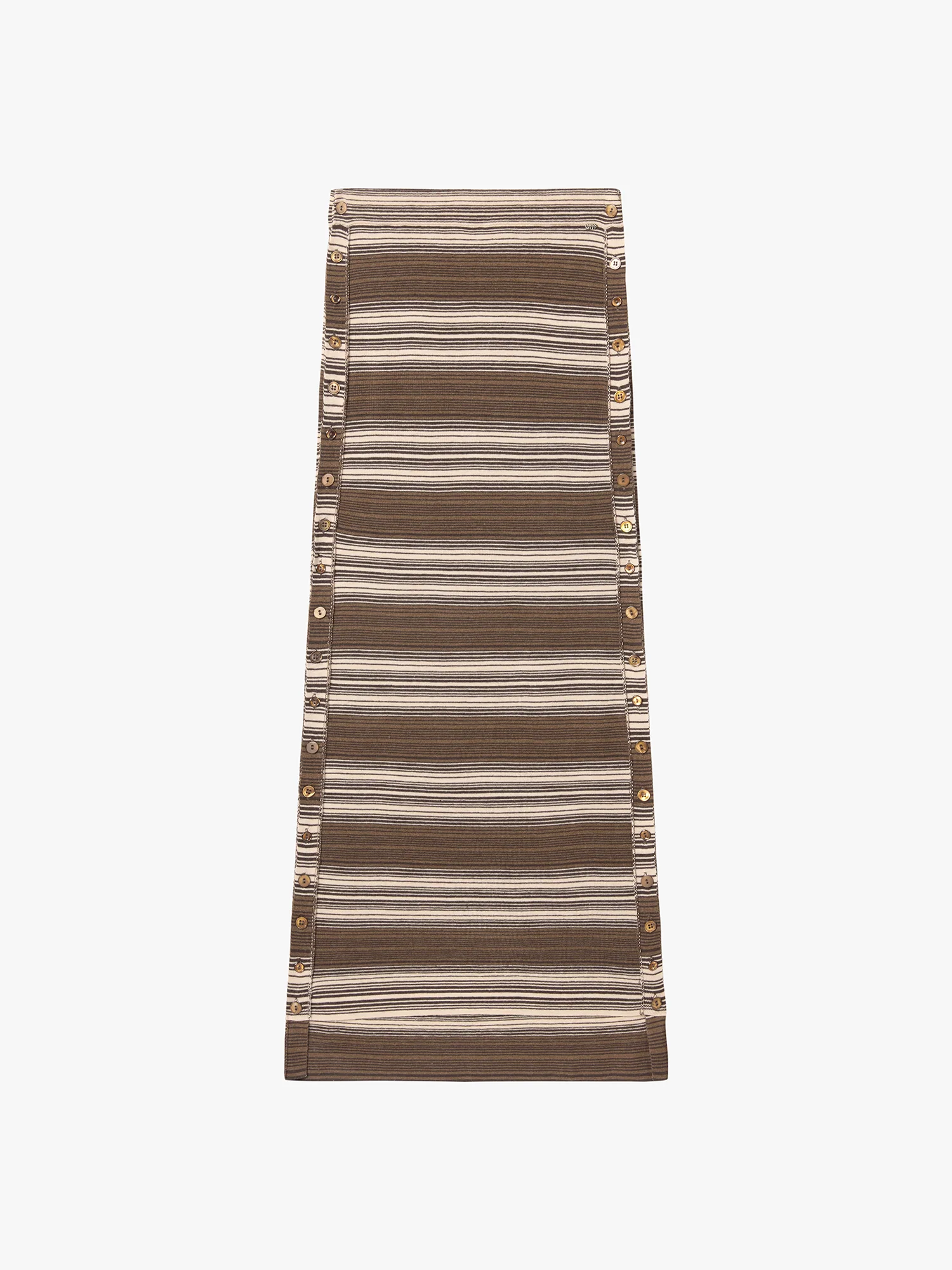 Striped Knit Maxi Skirt - Image 5