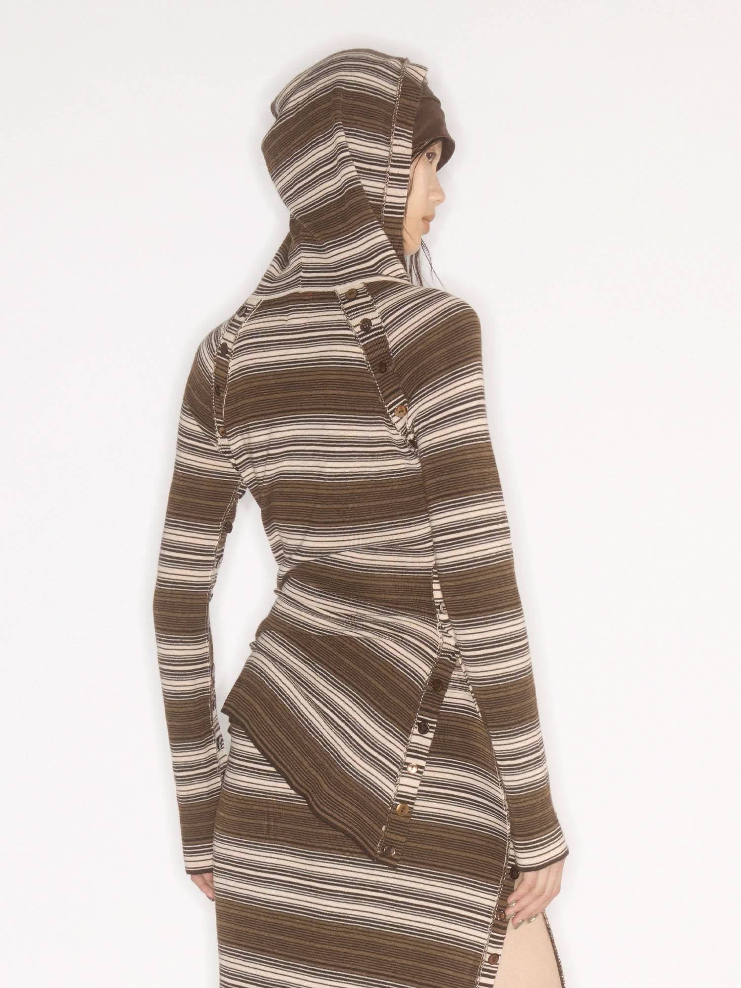 Striped Knit Sweater - Image 2