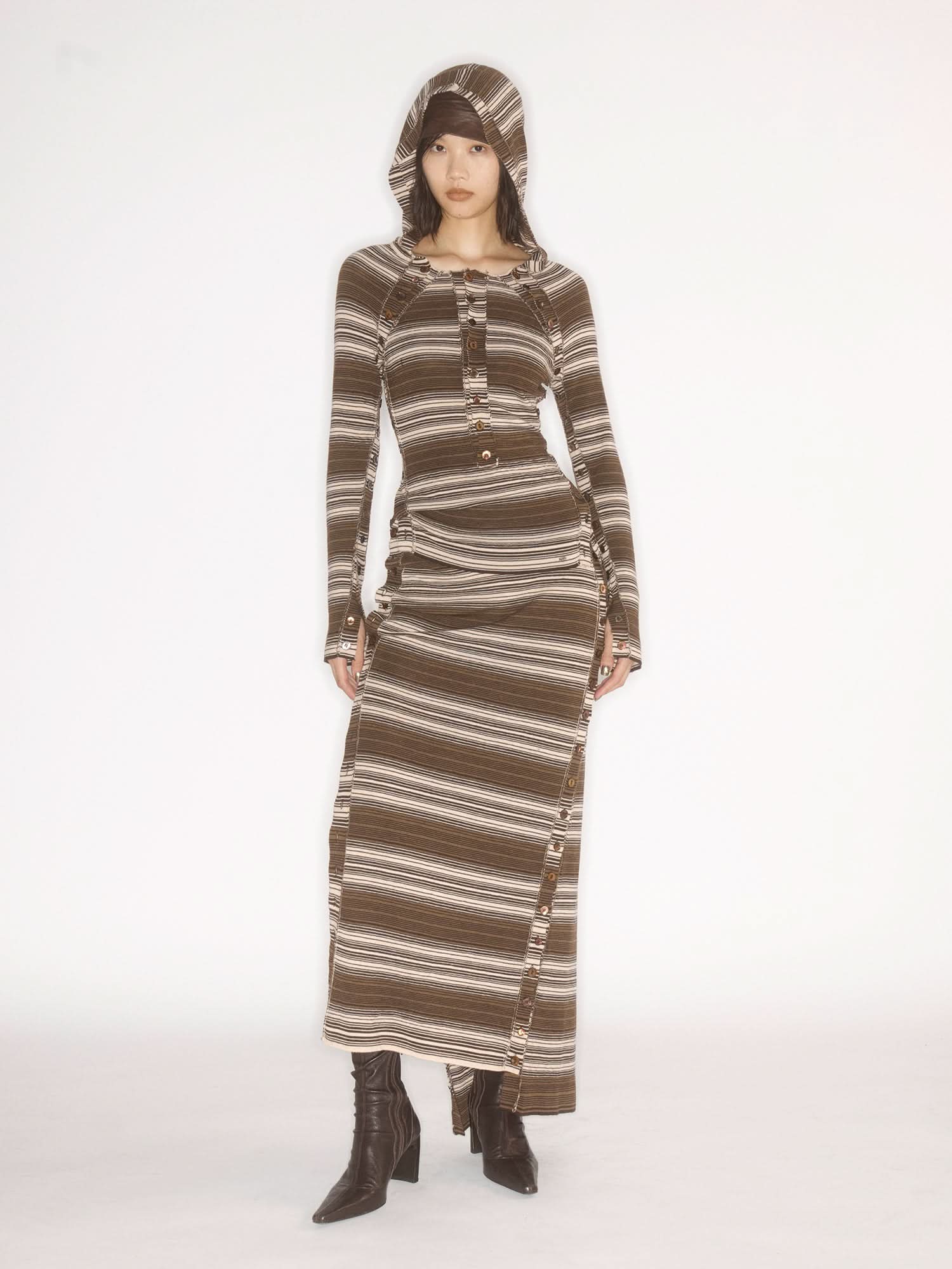 Striped Knit Sweater - Image 4