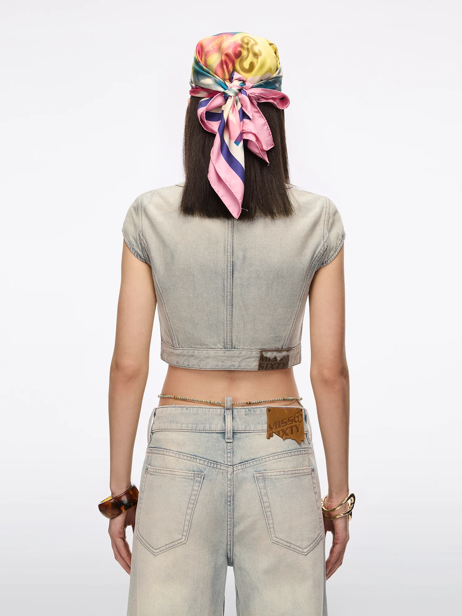 Studded Denim Jacket - Image 2