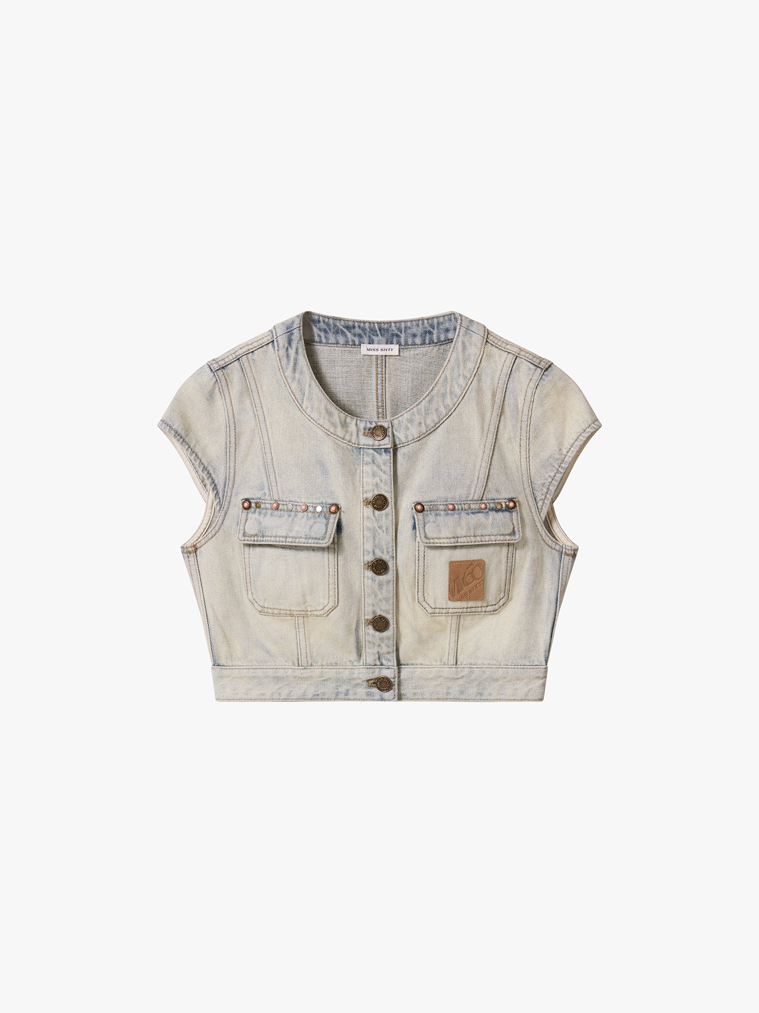 Studded Denim Jacket - Image 5