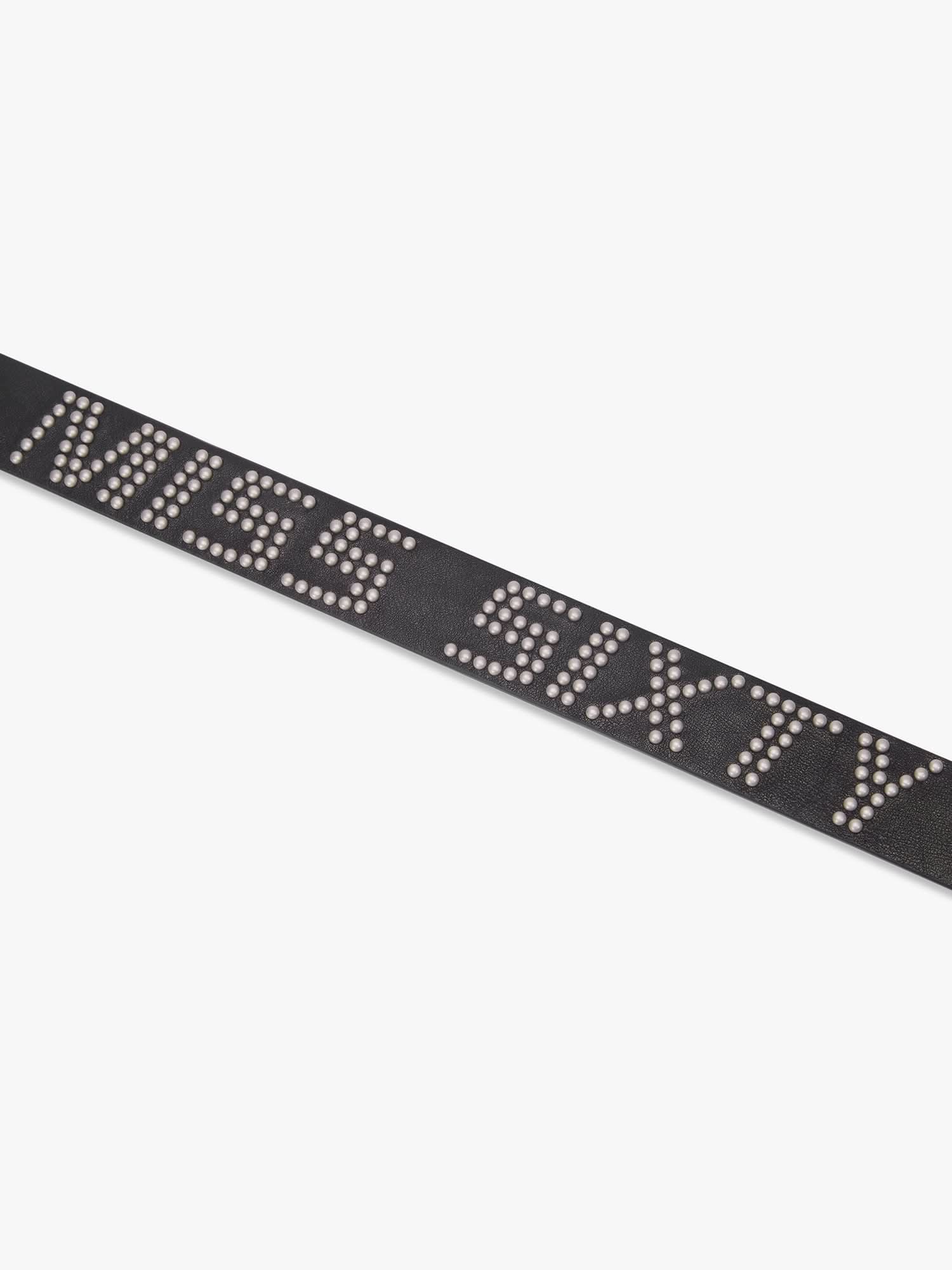 Studded Genuine Leather Belt - Image 4