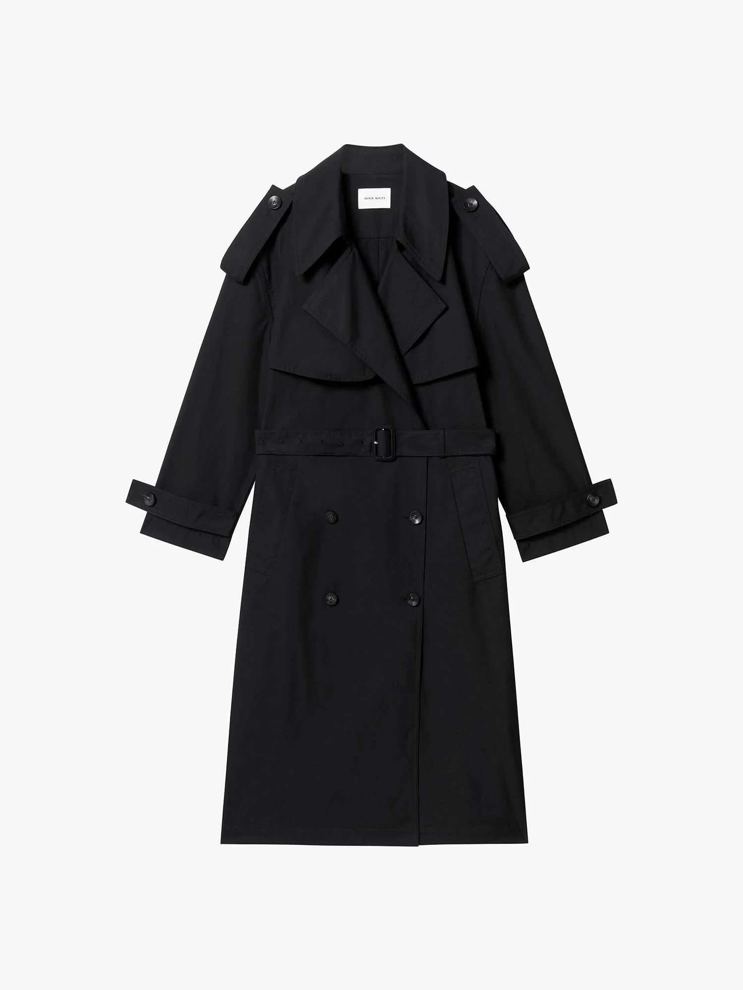 Trench Coat with Belt - Image 5