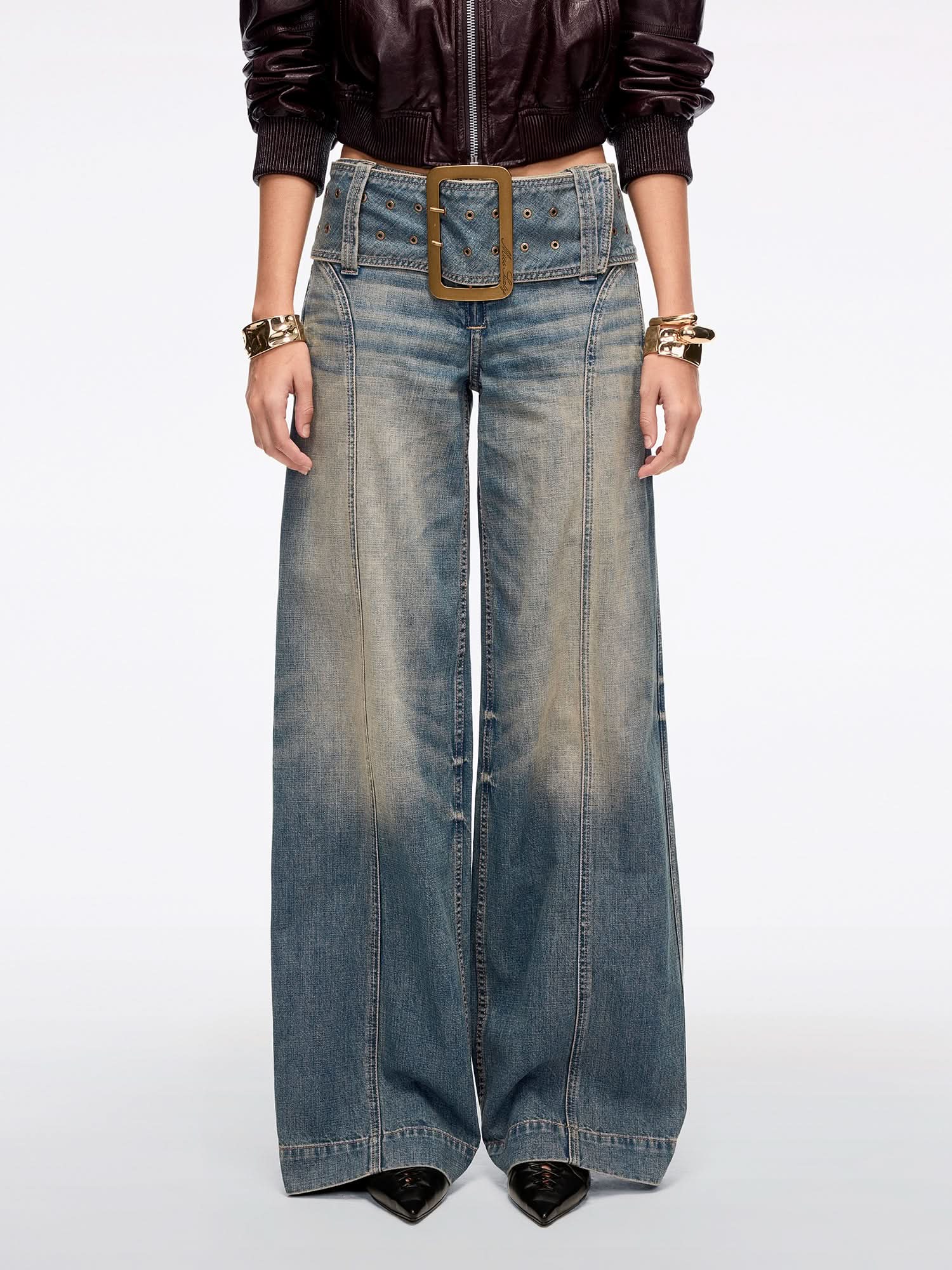 Wide-Leg Jeans - Image 2