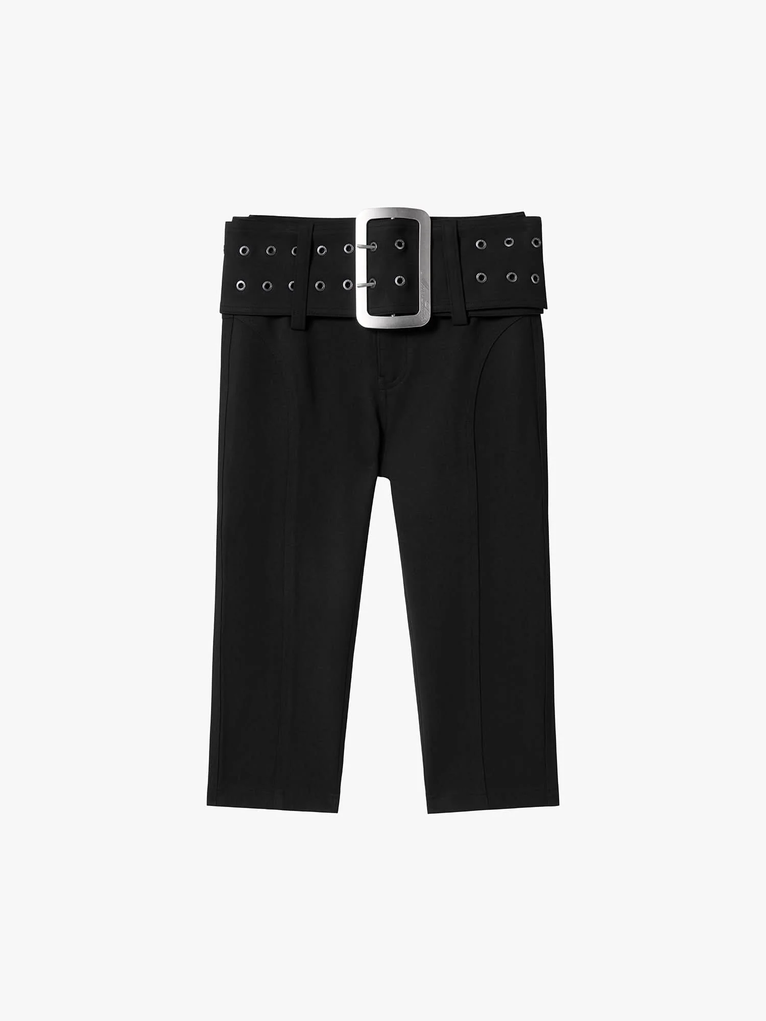 Wide-Waistband Capri Pants - Image 5